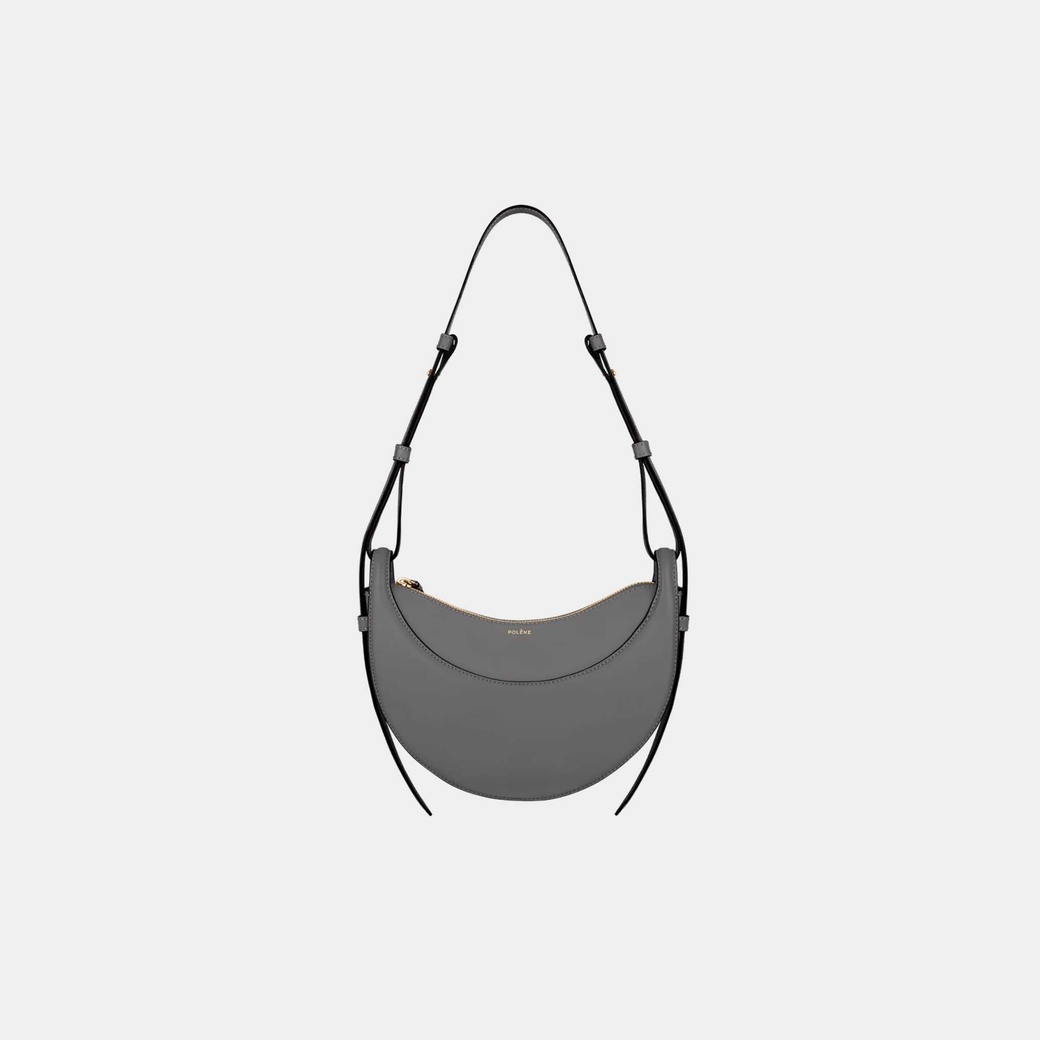 Polene Numero Dix Edition Handbag Galat Lisse,  Front view
