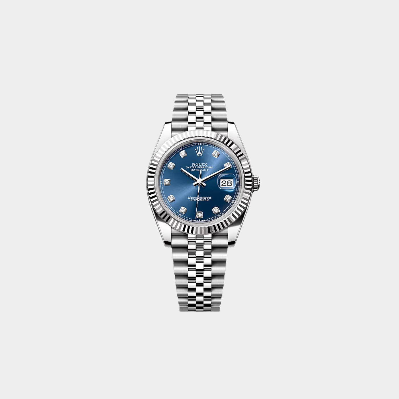 Rolex Datejust 41 Blue Diamond Dial 126334