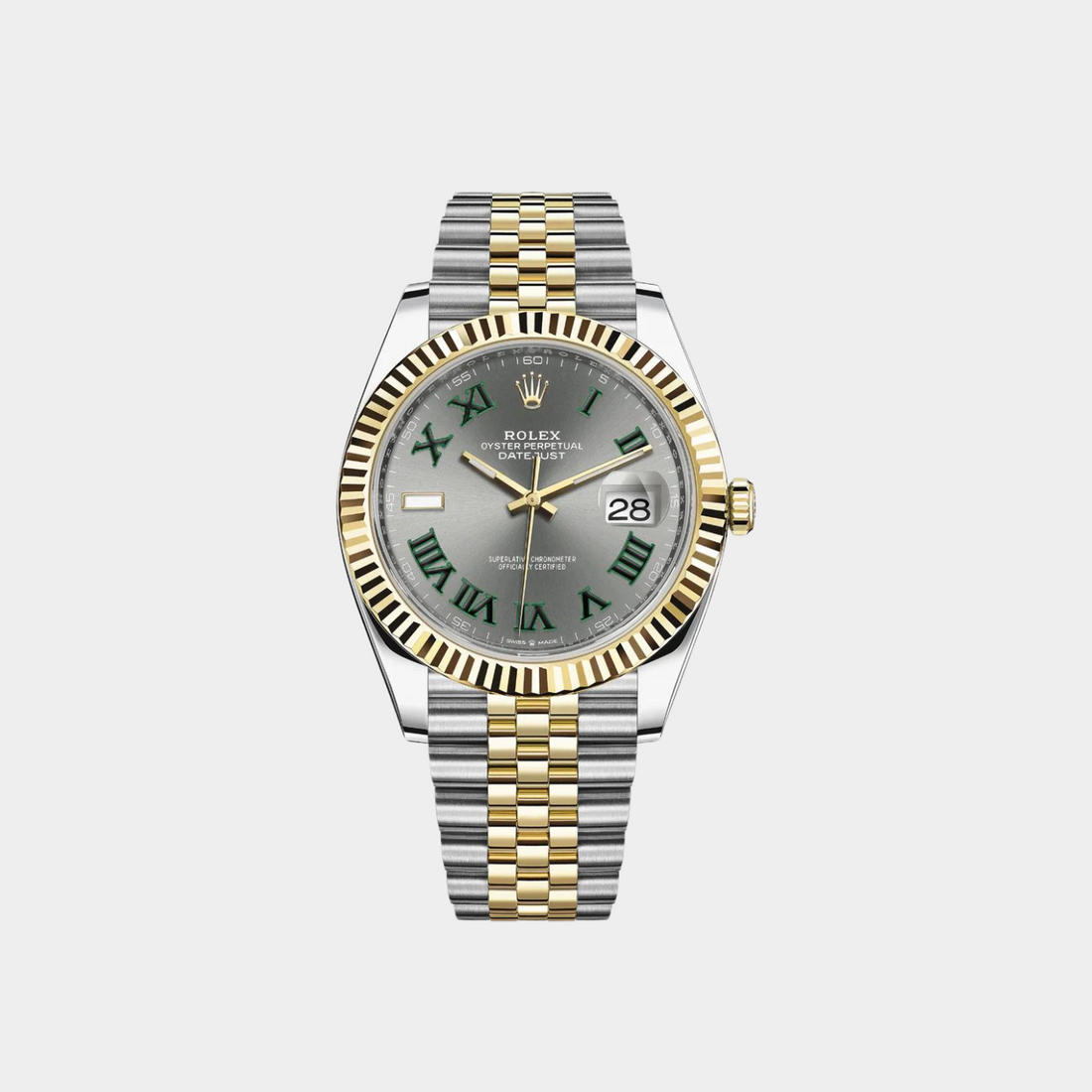 Rolex Datejust 41 Wimbledon Dial 126333