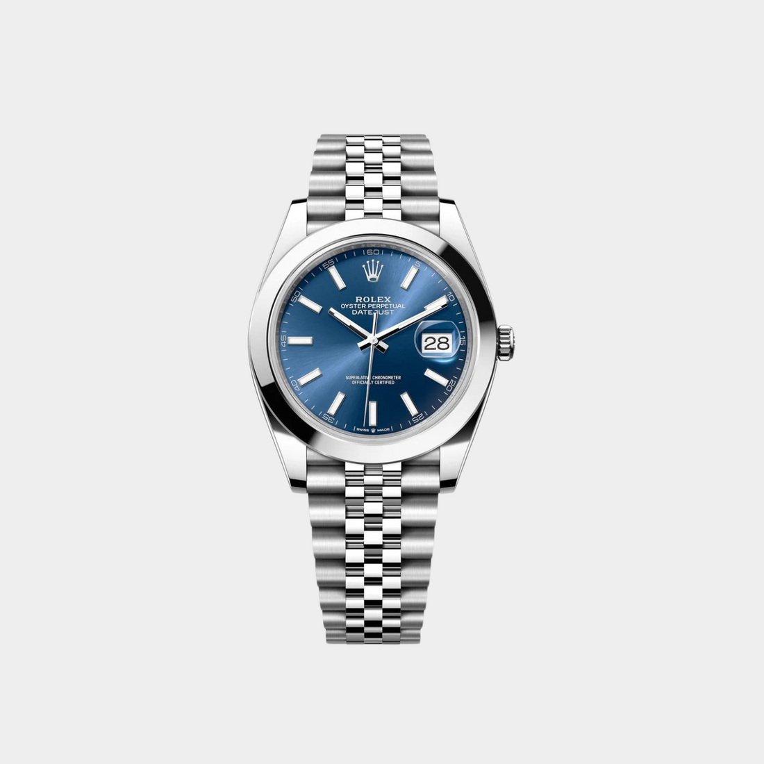 Rolex Datejust 41 with Blue Dial and Jubilee Bracelet 126300