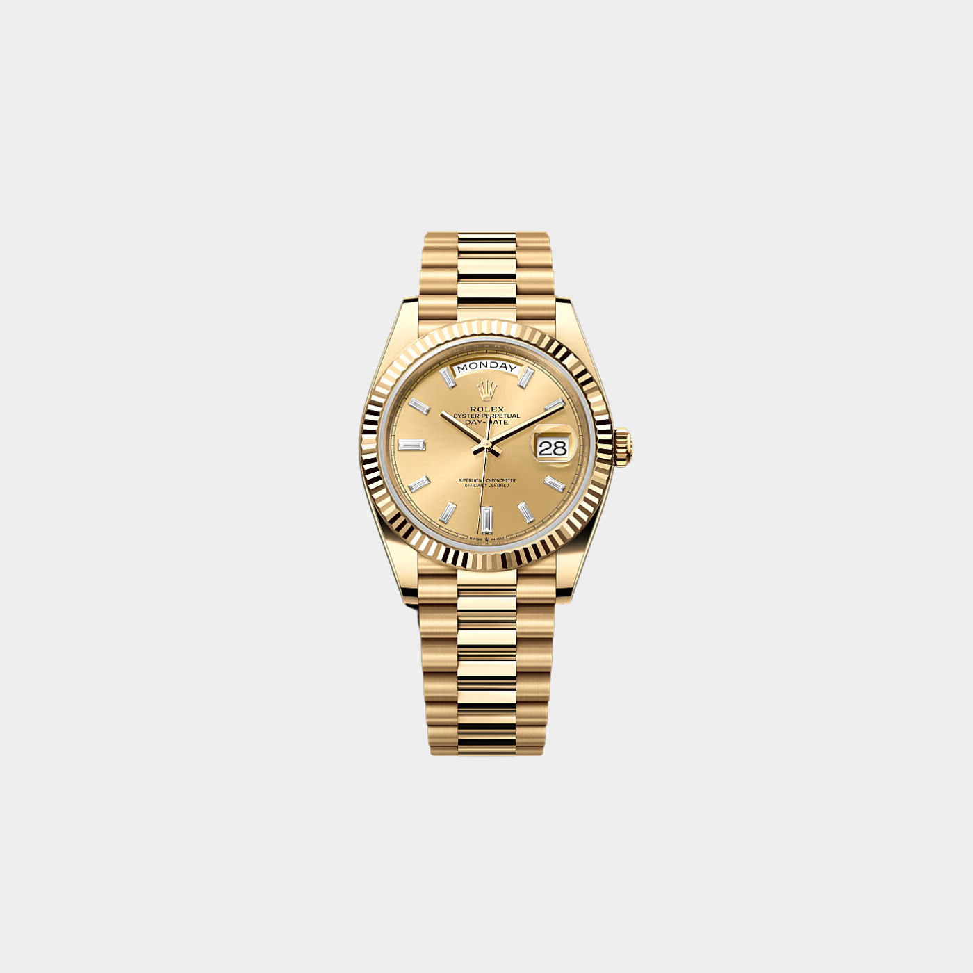 Rolex Day-Date 40 Gold Luxury Watch 228238