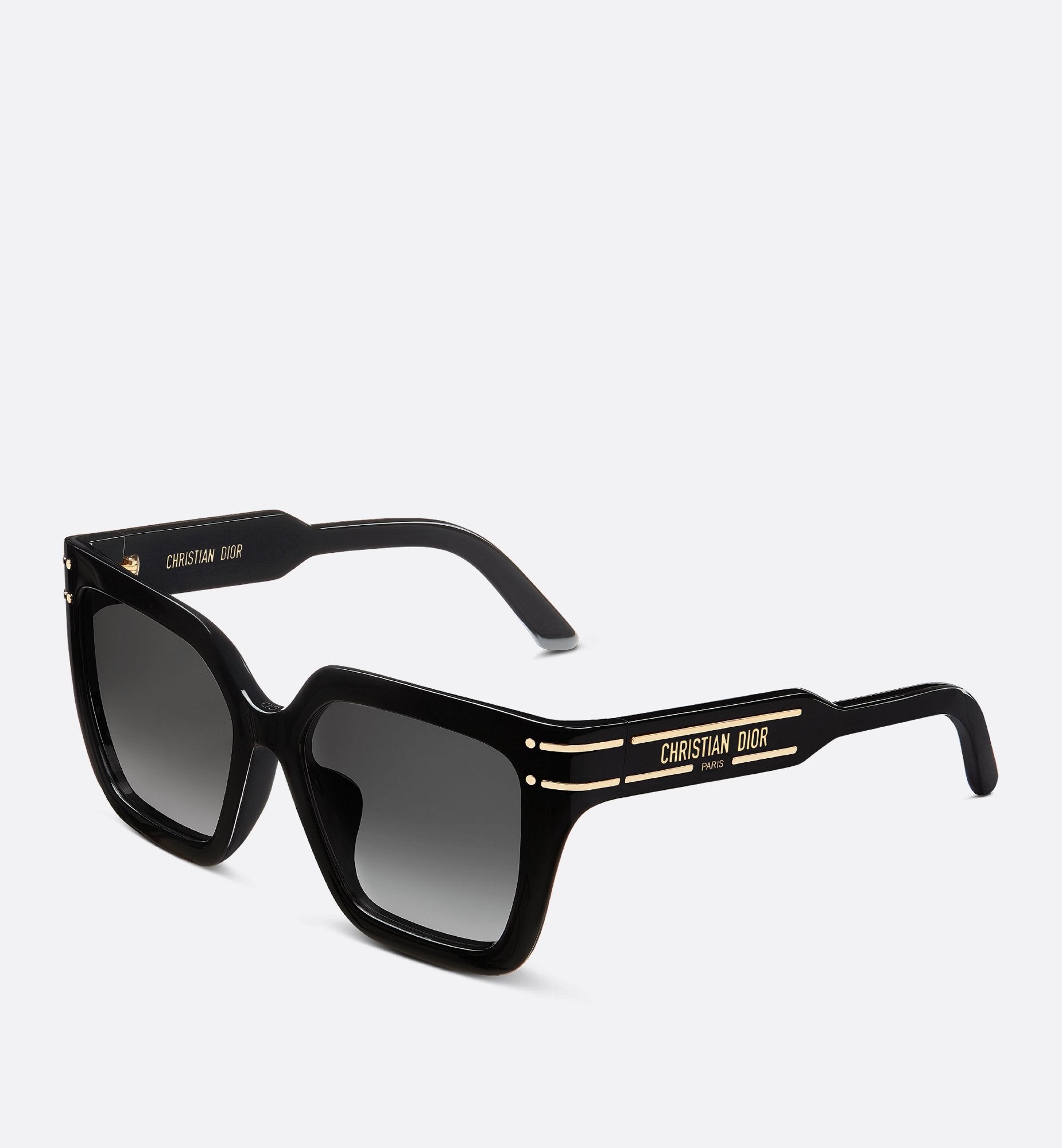 Diorsignature S10F Black Square Sunglasses