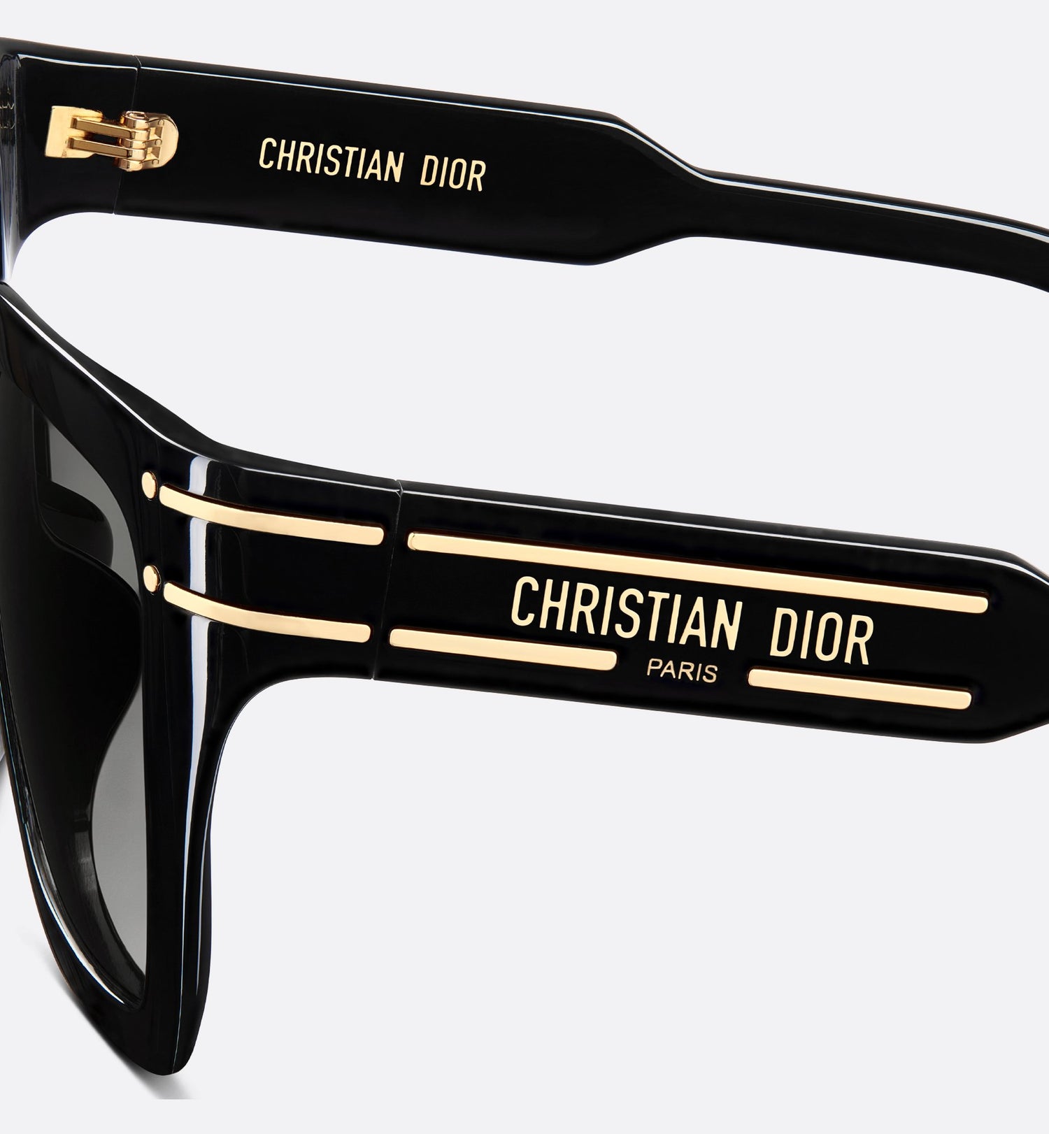 Diorsignature S10F Black Square Sunglasses