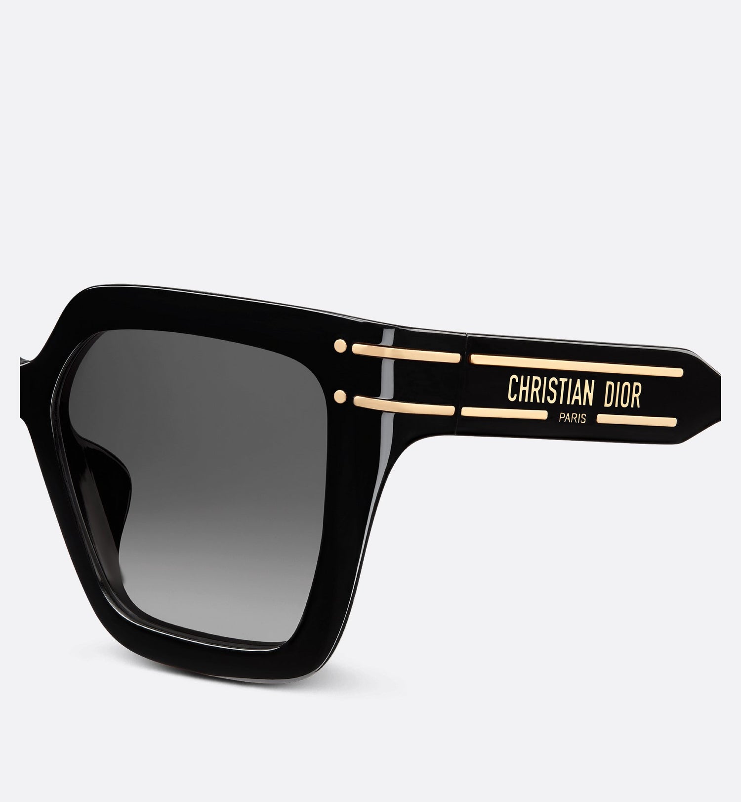 Diorsignature S10F Black Square Sunglasses