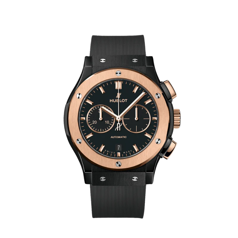 Classic Fusion 42 Mm Chronograph Ceramic King Gold