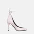 Alaia Decollete Pumps In Patent Leather, Pink, Side