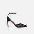 Alaia High Fishnet Pumps, Black