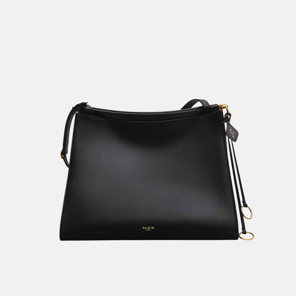 Le Click Medium Square Leather Bag