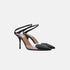 Alaia Le Cœur Pumps In Patent Calfskin, Side, front