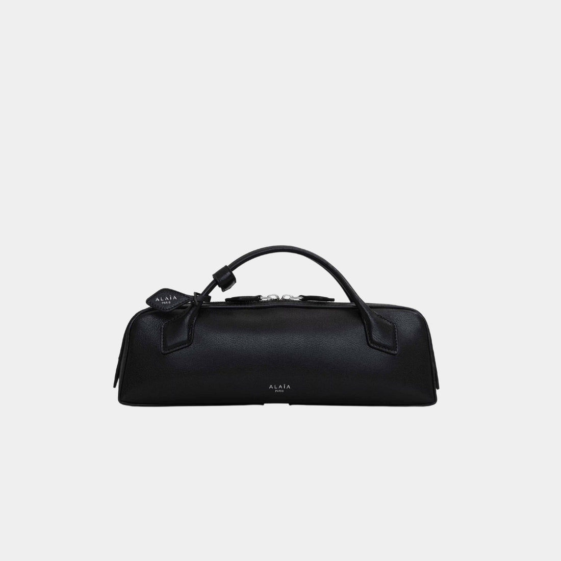 Alaia Le Teckel Clutch in Shiny Goatskin, Front