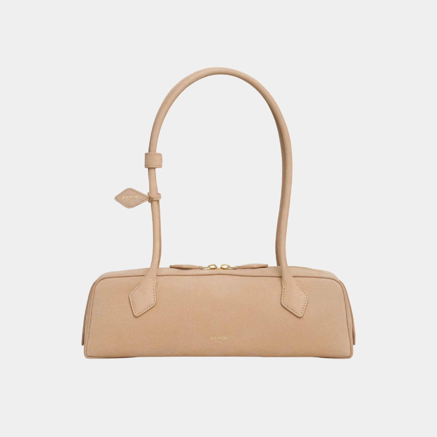 حقيبة Le Teckel Medium من شامواه Nubuck