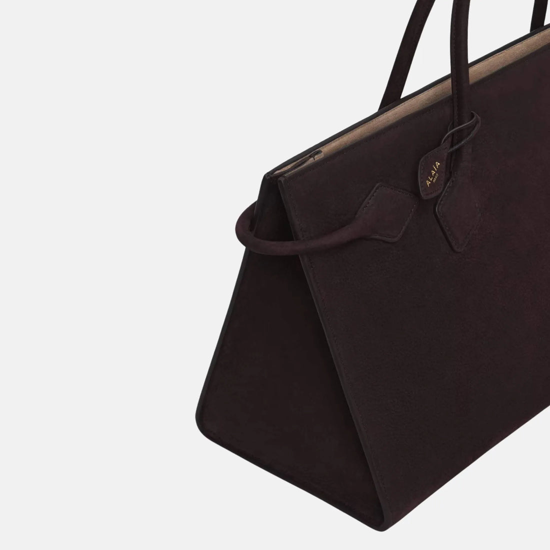 Alaia Le Teckel Nubuck Tote Bag, Inside
