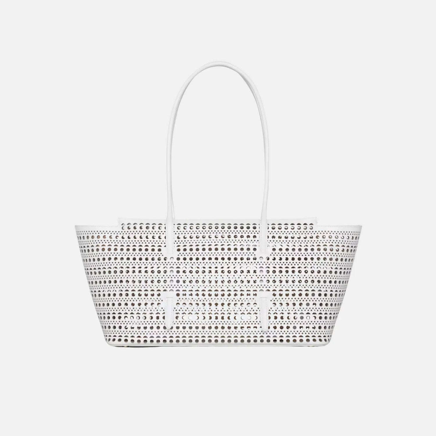 Alaia Neo Mina 32 Bag In Vienne Calfskin, Front