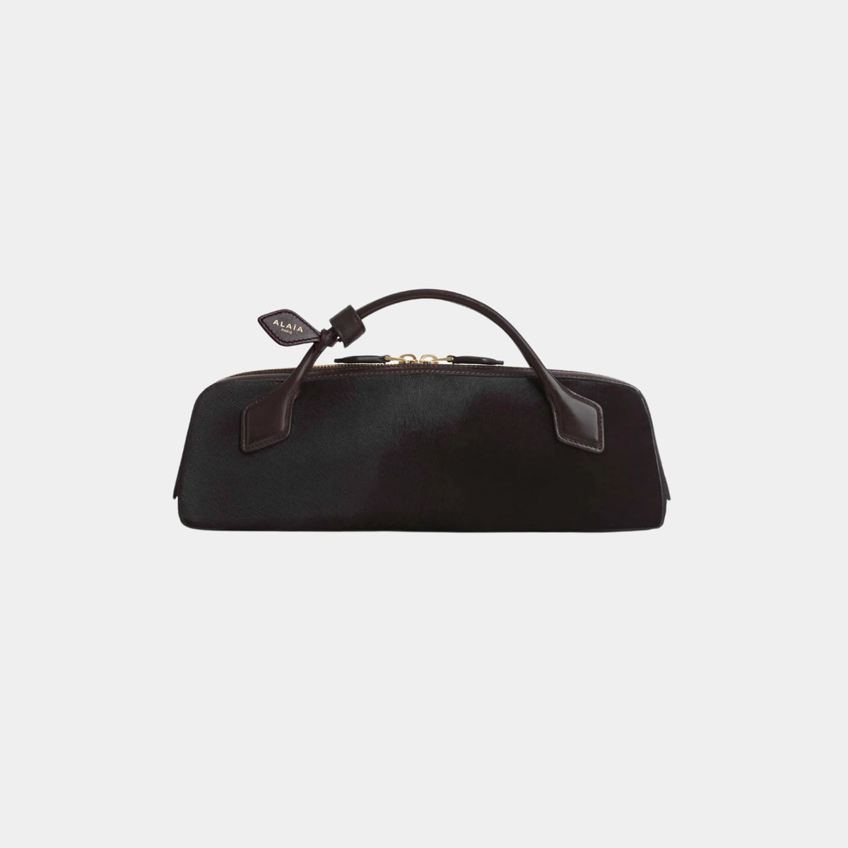The Pony Leather Dachshund Clutch