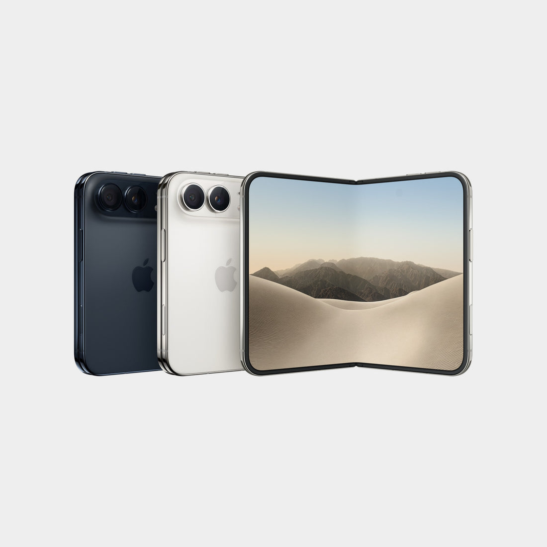 Apple iPhone Duo Night Sky, both finishes side by side