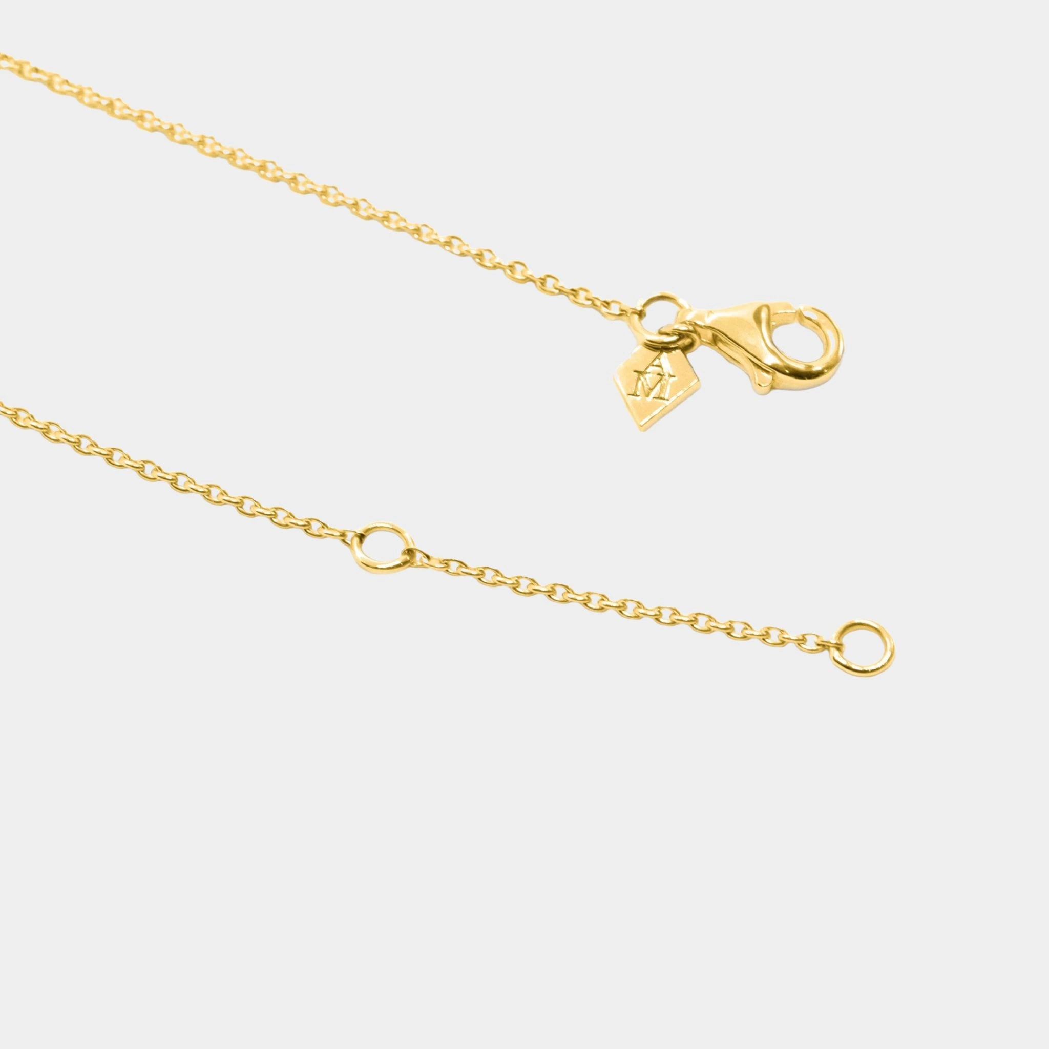 Ashna Mehta Chain - 16 yellow Gold