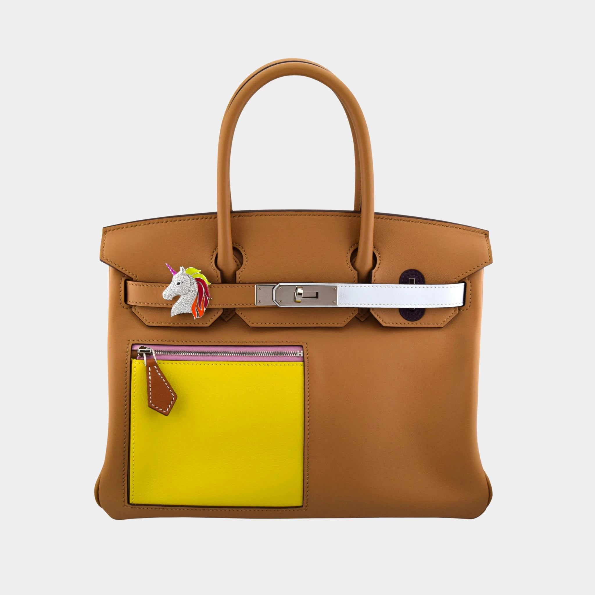 UNICORN Head Customized Bag Bijoux, Birkin 