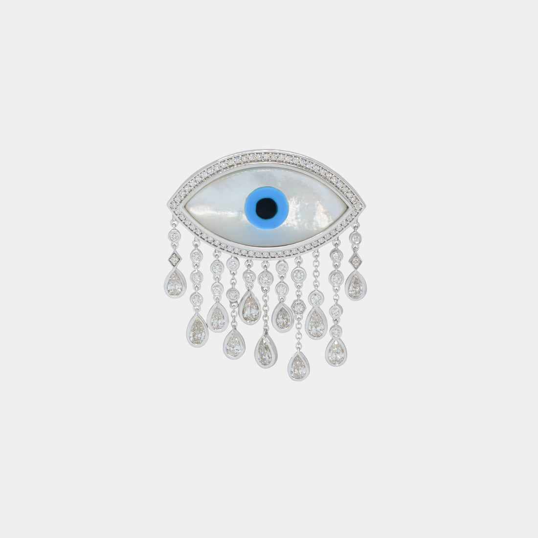 Marquise Evil Eye Waterfall Bag Bijoux, Front