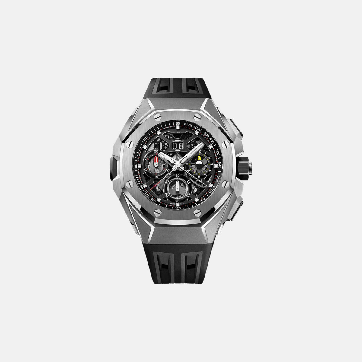 ساعة Audemars Piguet Royal Oak Concept Split-Seconds GMT Ref. 26650TI.OO.D013CA.01 مقاس 43 مم