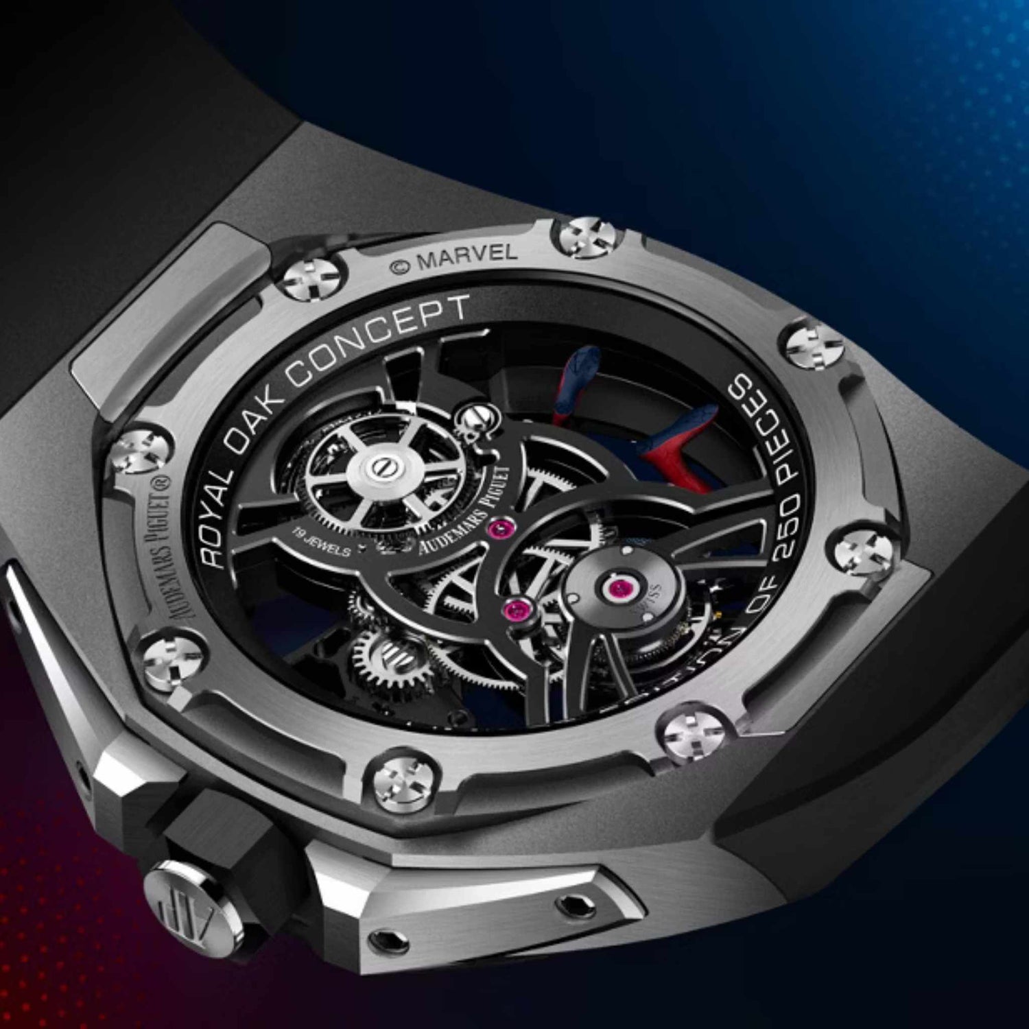 Audemars Piguet Royal Oak Concept Tourbillon Spider-Man Limited edition Ref. 26631IO.OO.D002CA.01, Back