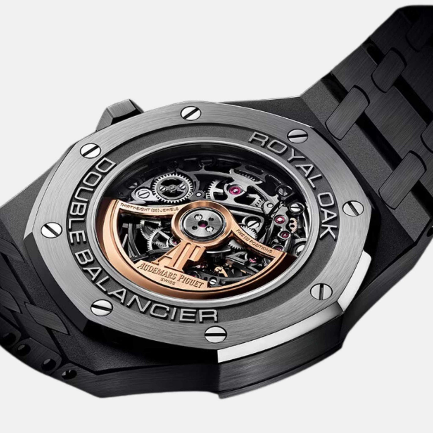 Audemars Piguet Royal Oak Double Balance Skeleton Limited edition Ref. 15416CE.OO.1225CE.02, Back