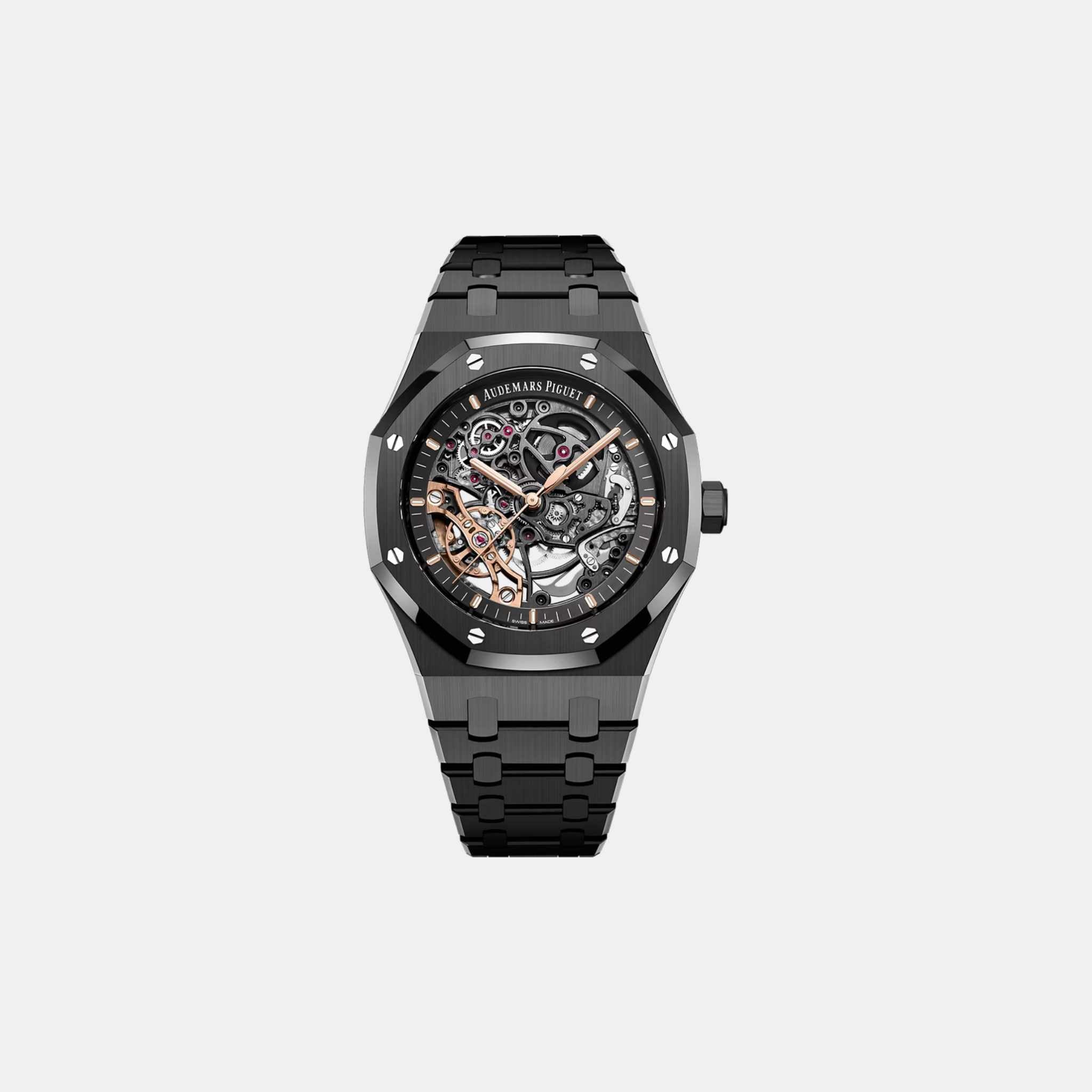 Audemars Piguet Royal Oak Double Balance Skeleton Ref. 15416CE.OO.1225CE.01, Front