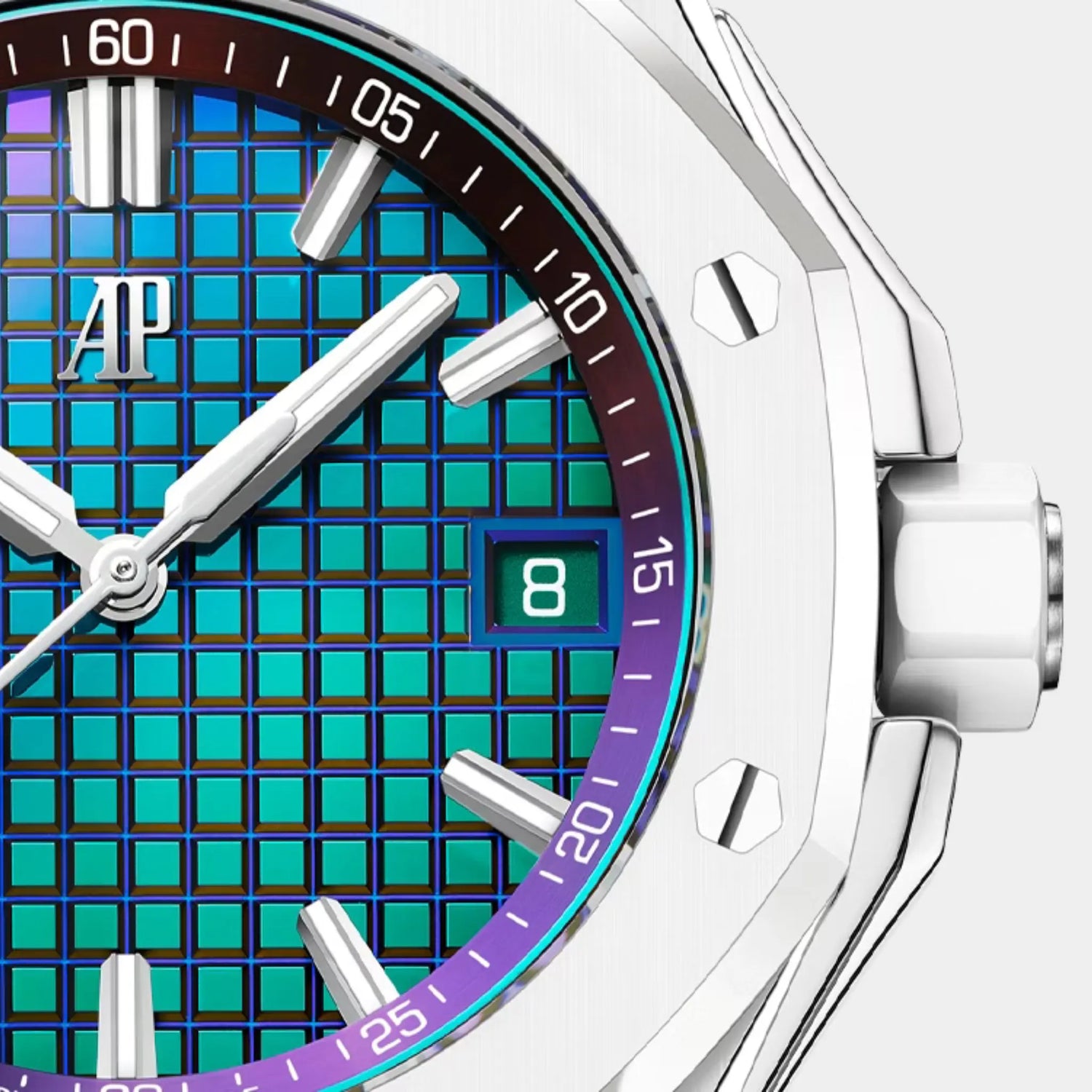 Audemars Piguet Royal Oak Offshore Selfwinding in White Ceramic, Dial