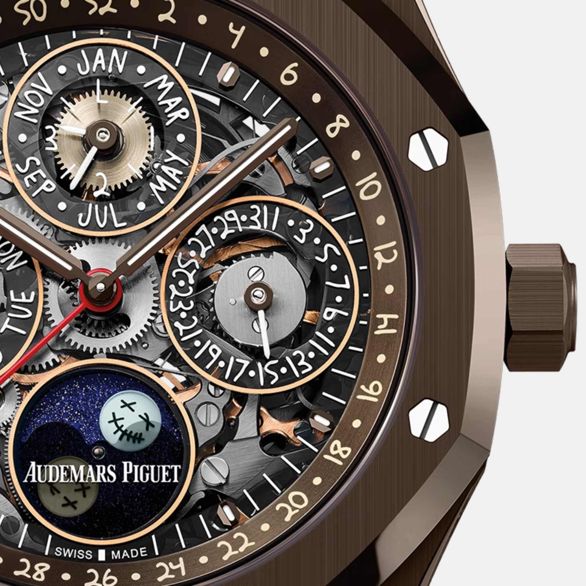 Audemars Piguet Royal Oak Perpetual Calendar Skeleton Cactus Jack Ref. 26585CM.OO.D301VE.01, Front