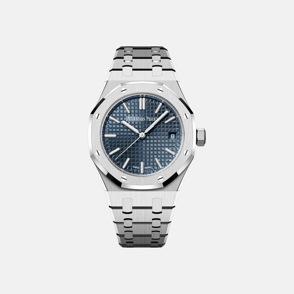 ساعة Royal Oak Selfwinding 37 مم بلون Bleu Nuit Nuage 50