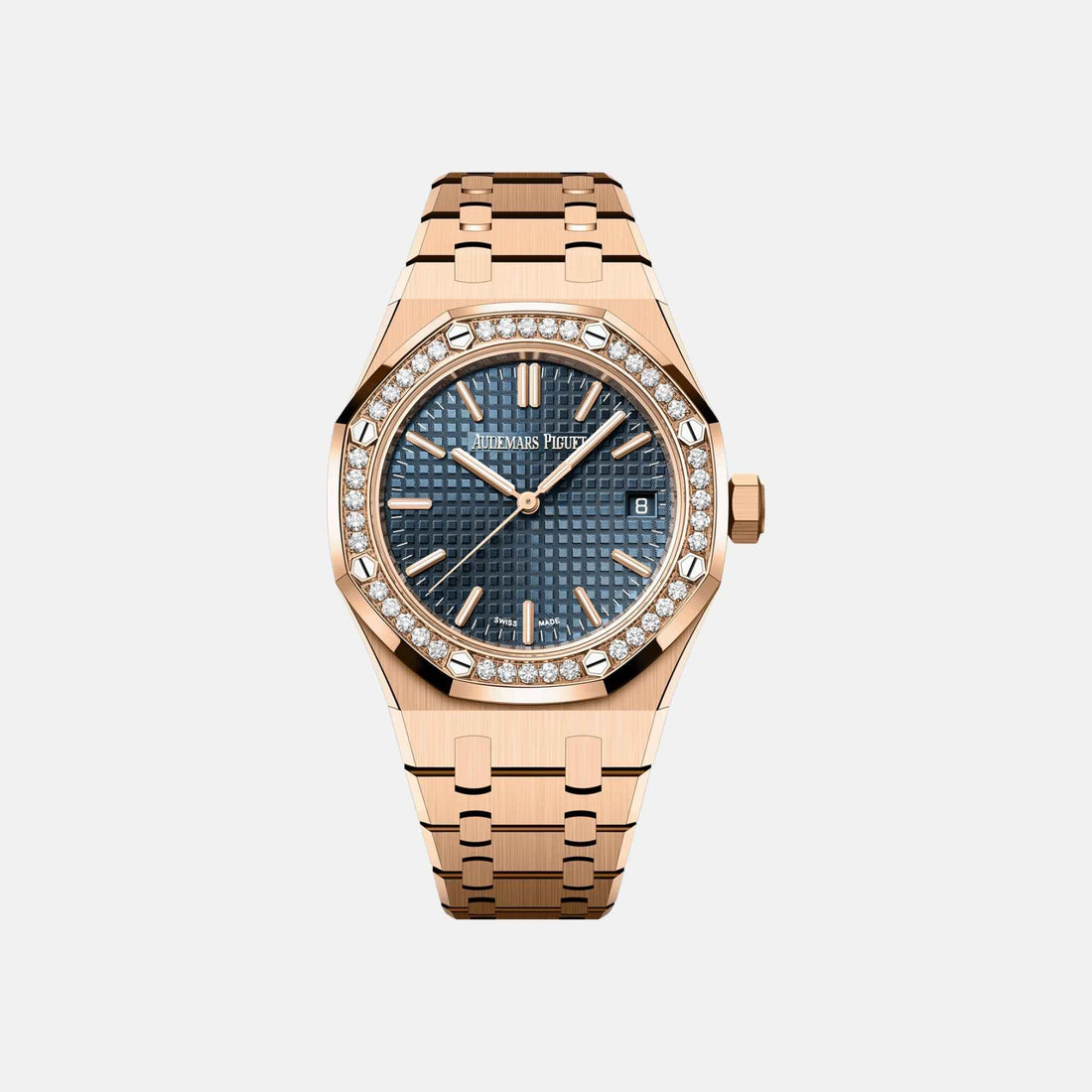 Audemars Piguet Royal Oak Selfwinding 37mm in 18 carat pink gold, Front