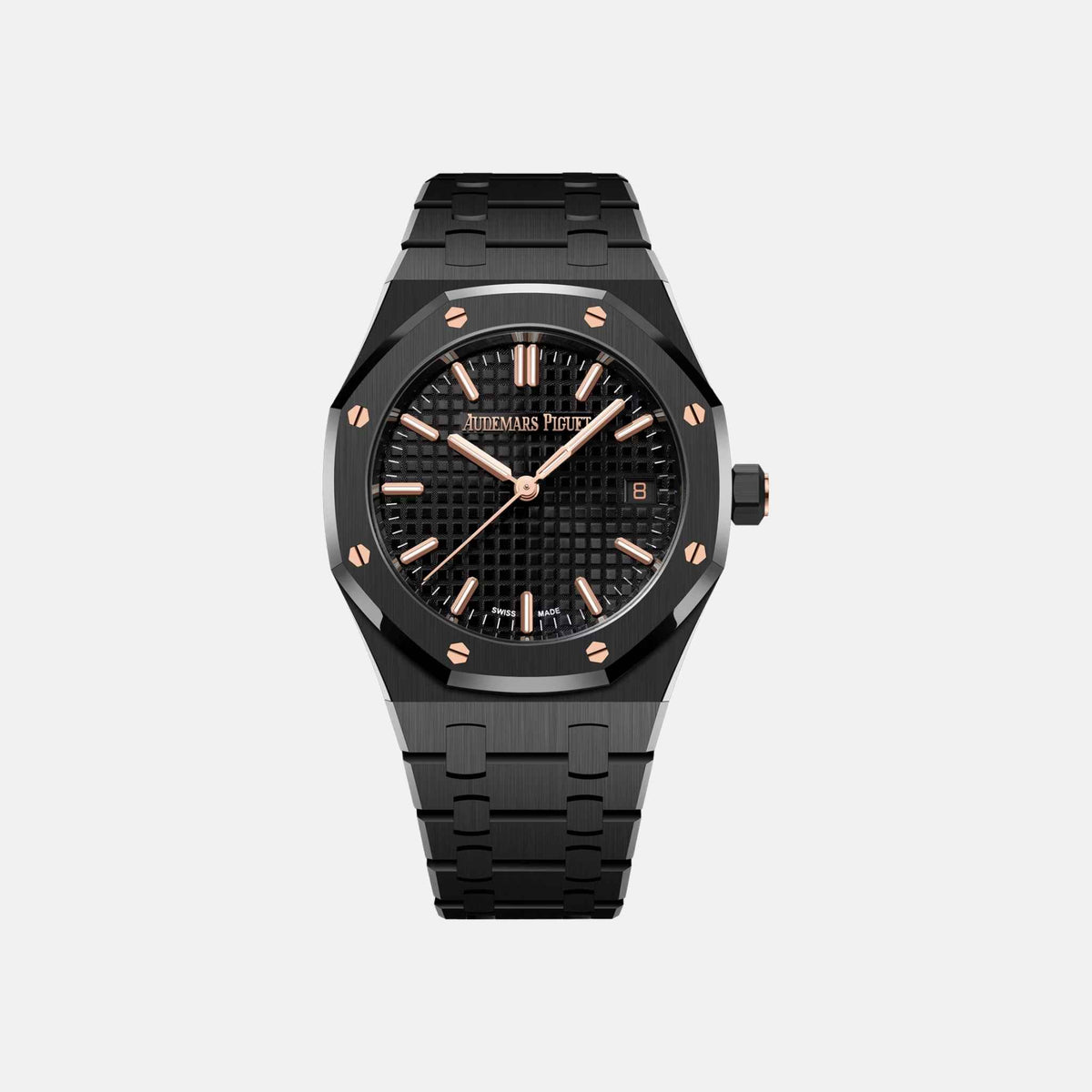 ساعة Royal Oak أوتوماتيكية 34 مم مرجع 77350CE.OO.1266CE.03.A