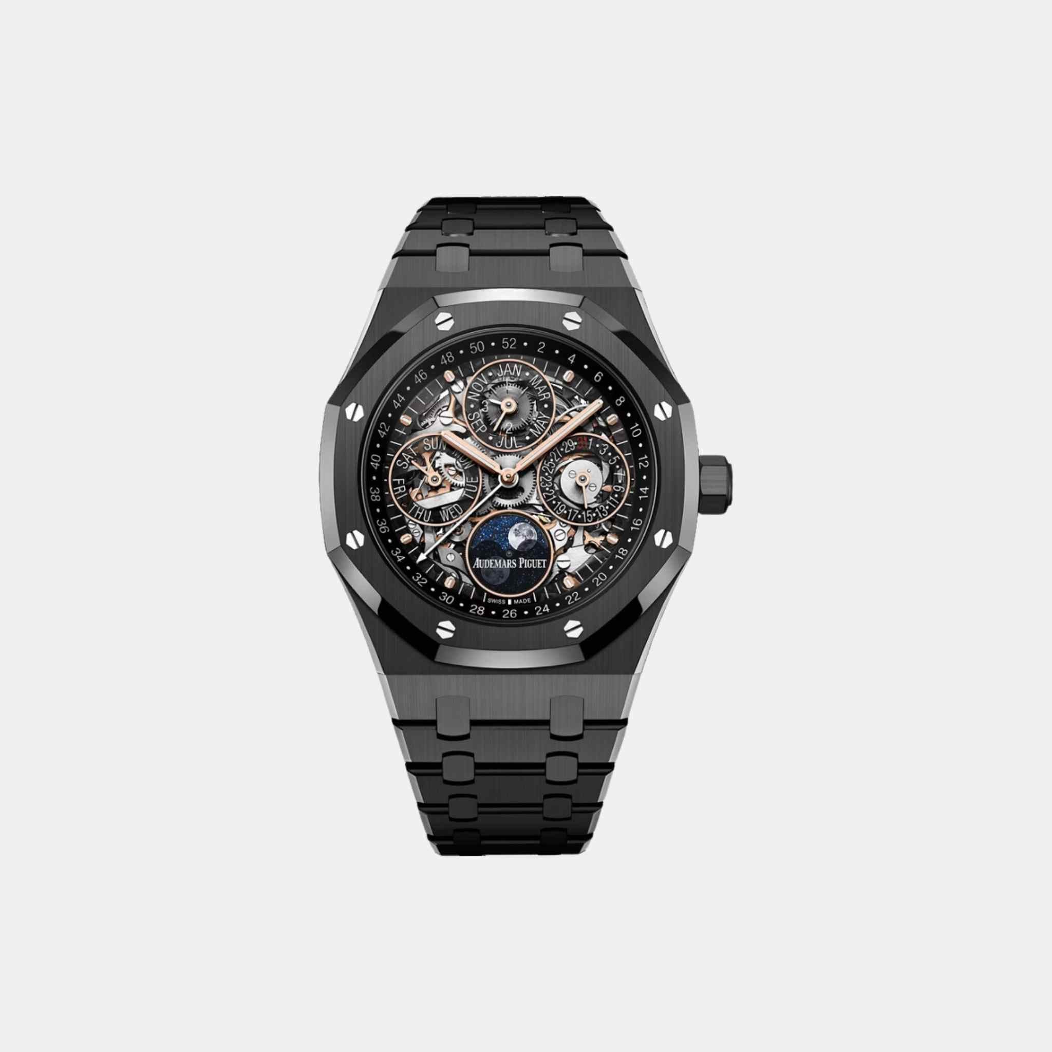 Audemars Piguet Royal Oak Perpetual Calendar Openworked, Front