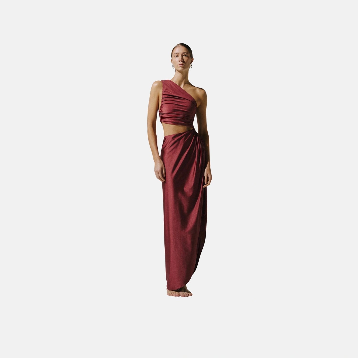 Baobab Aurora Maxi Dress, Model, Front