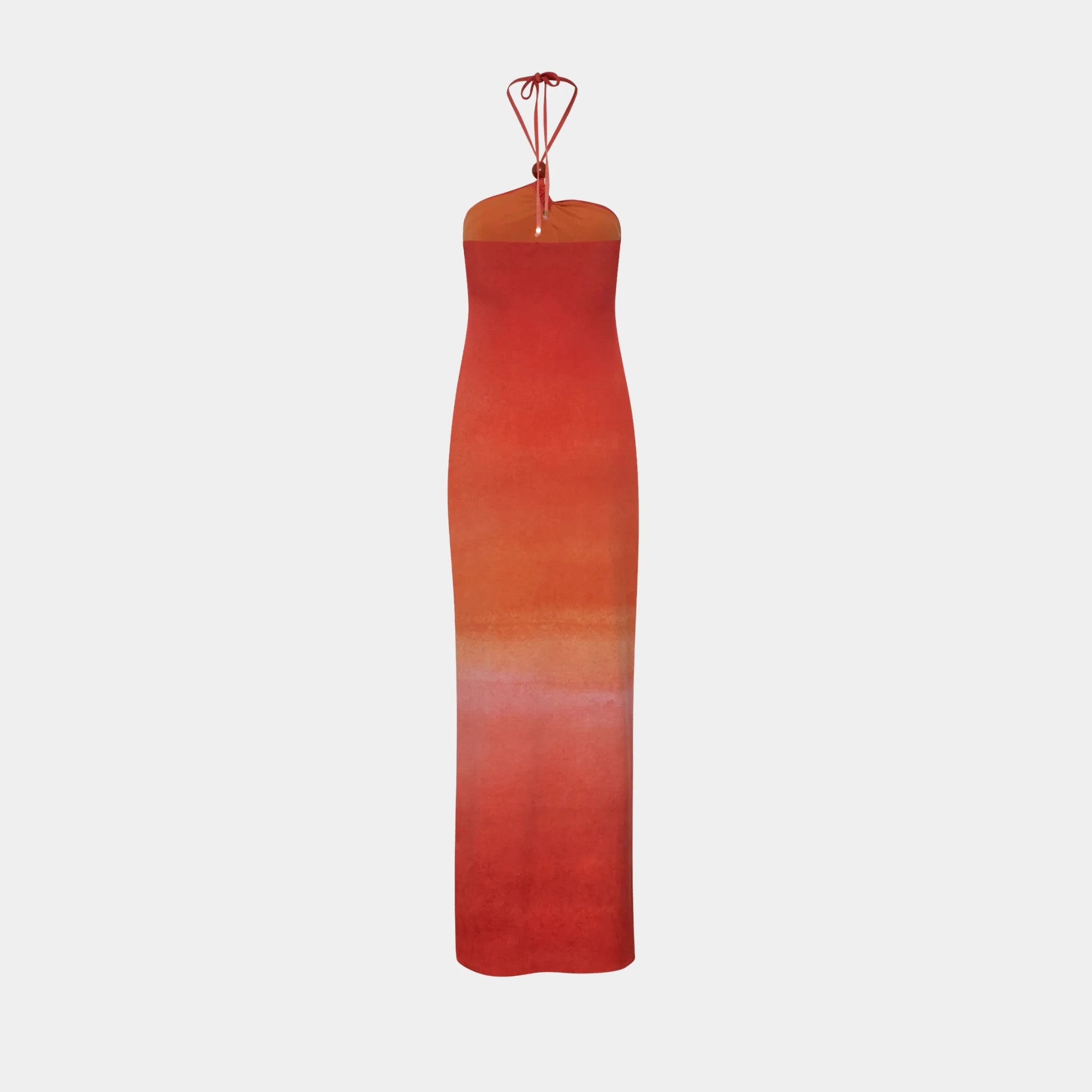 Baobab Bari Maxi Dress, Atardecer Titicaca, Back