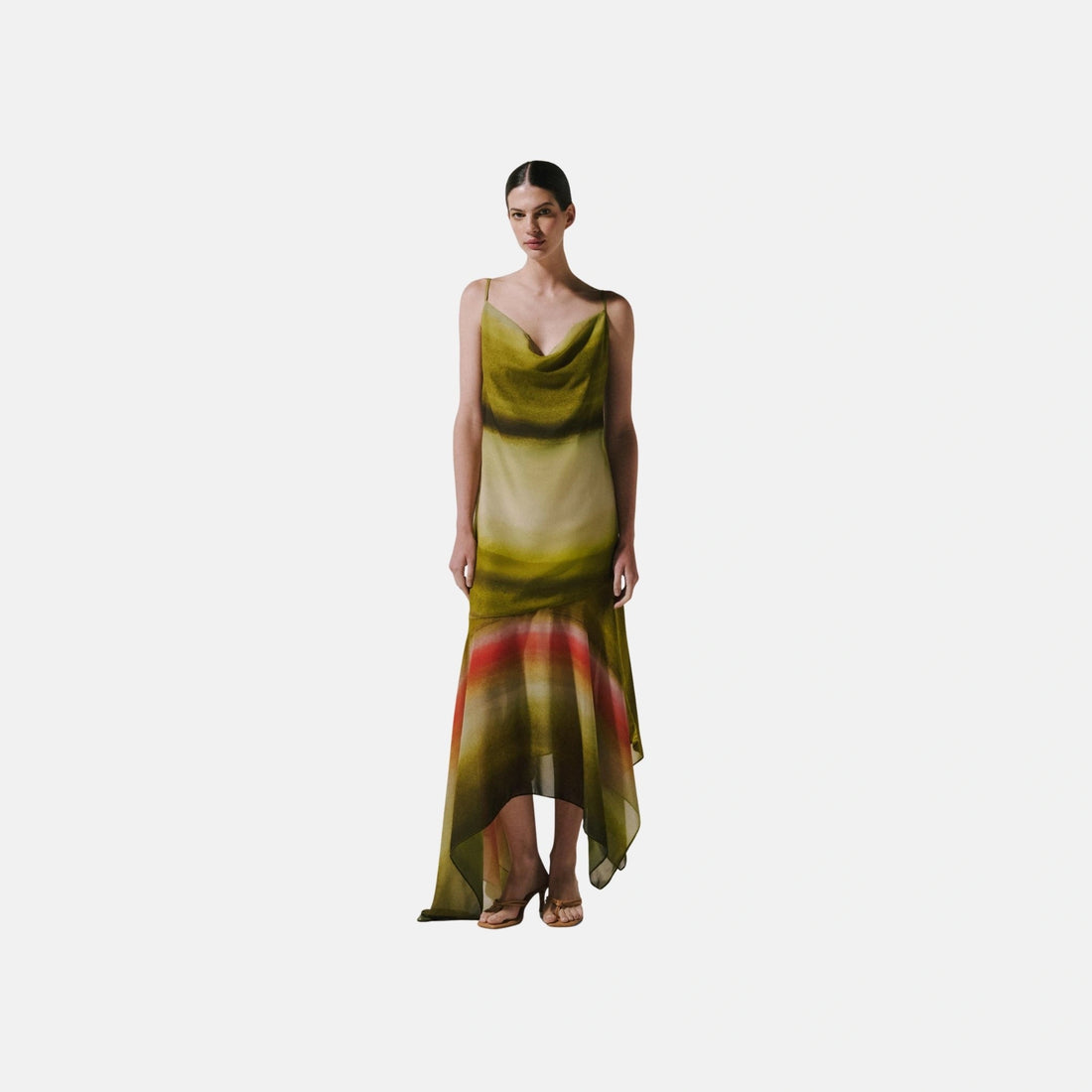 Baobab Carlota Maxi Dress, Model Front