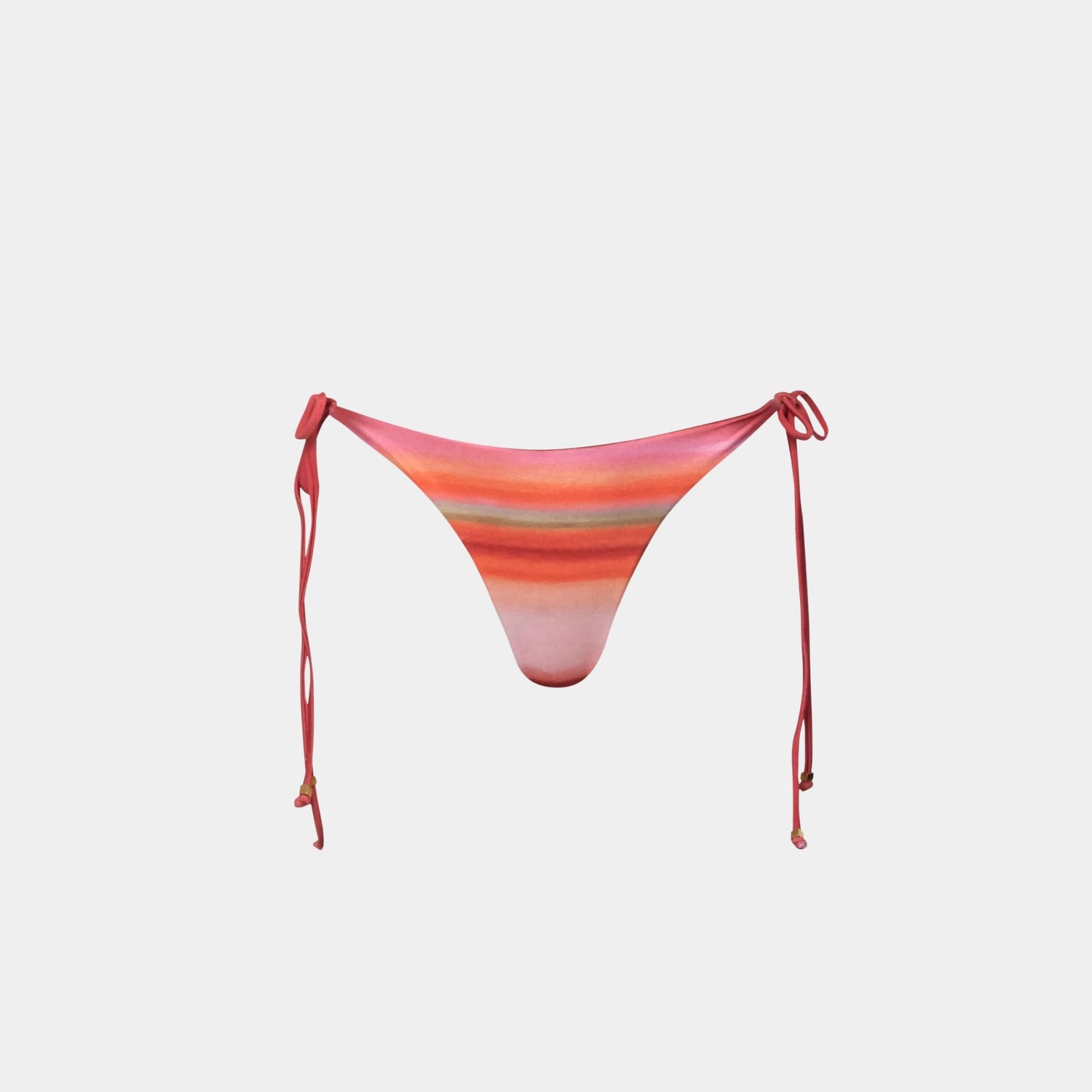 Baobab Itala Bikini Bottom with Self Tie Straps, Mil Colores, Front