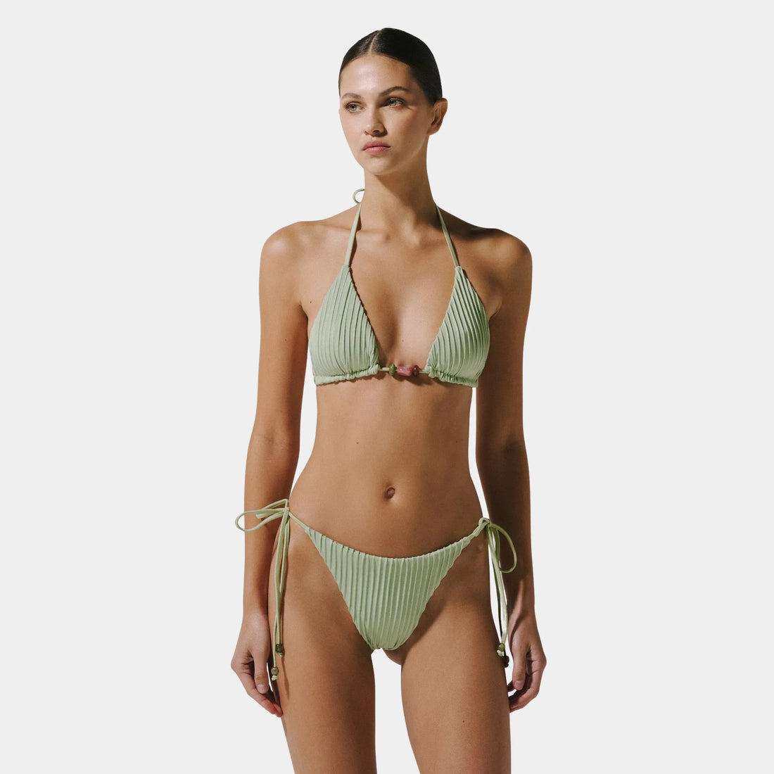 Baobab Kaia Bikini Top, Jade Andino, Model