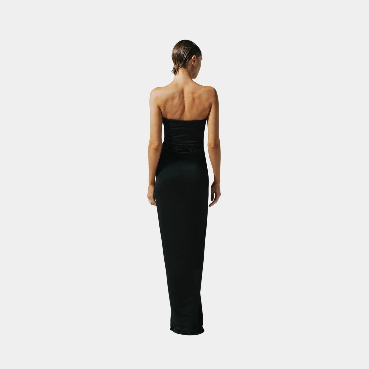 Baobab Lena Maxi Dress, back, model