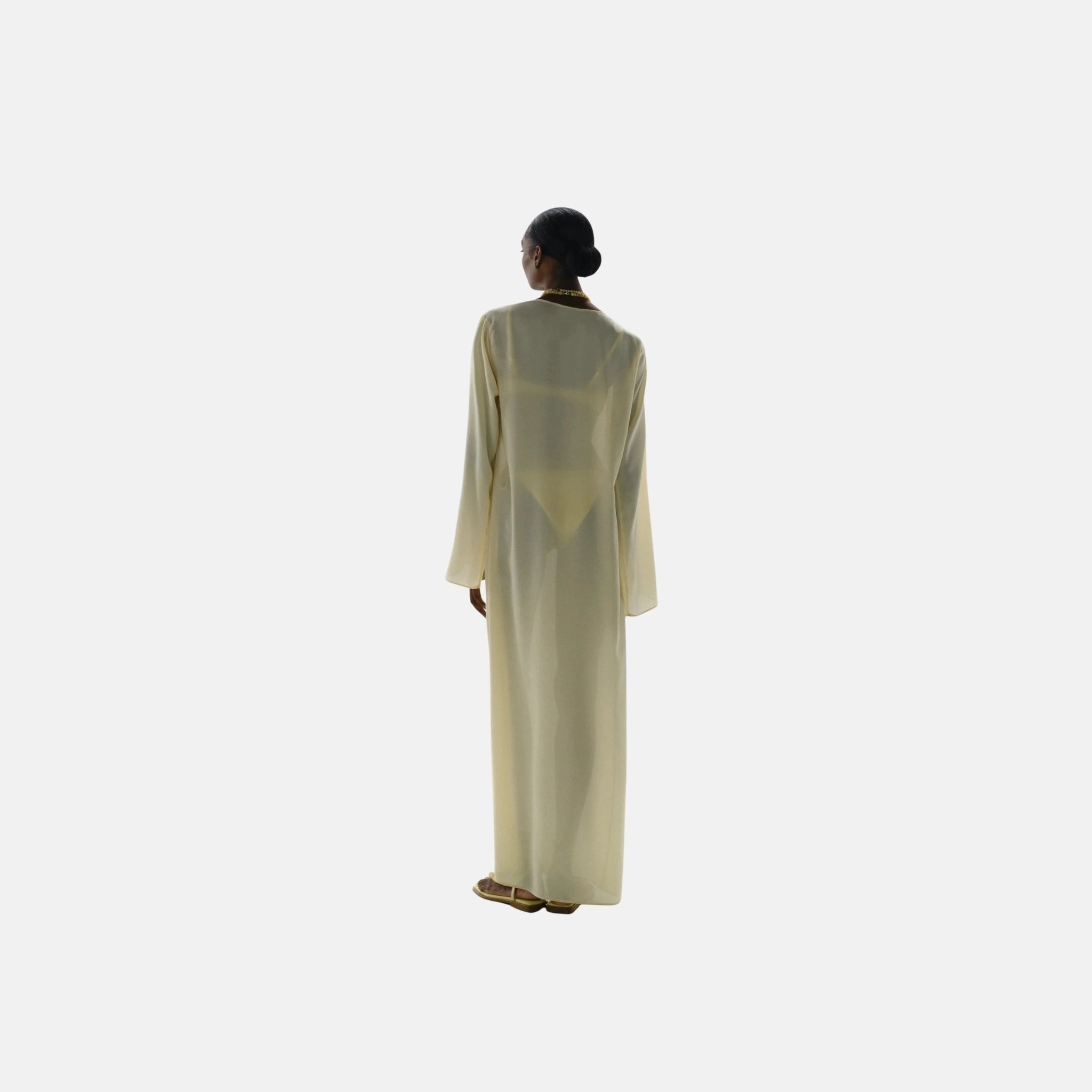 Baobab Luna Maxi Cover Up, Model Back