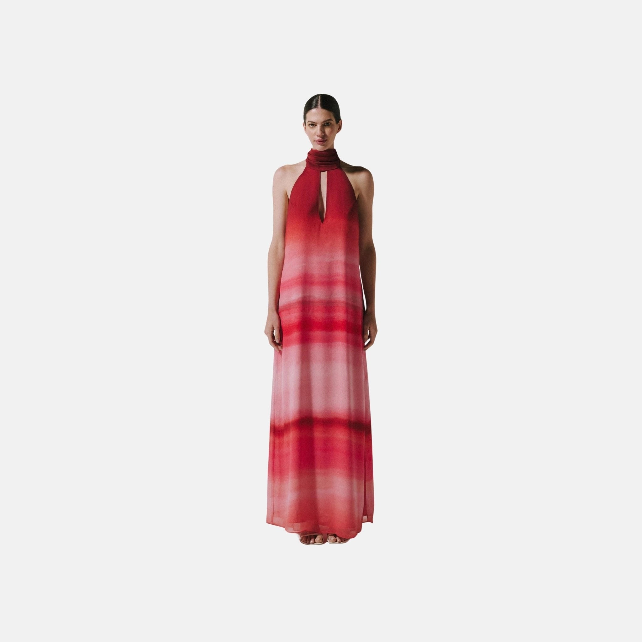 Baobab Magia Salvaje Maxi Dress, Model, Front