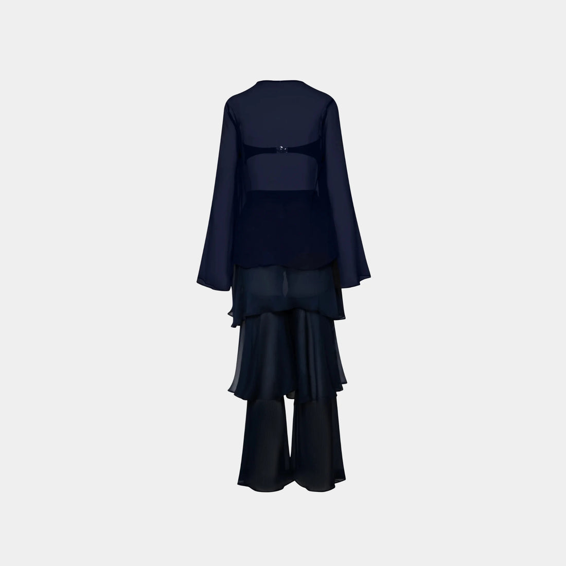 Baobab Malka Blouse, Night Blue, Back