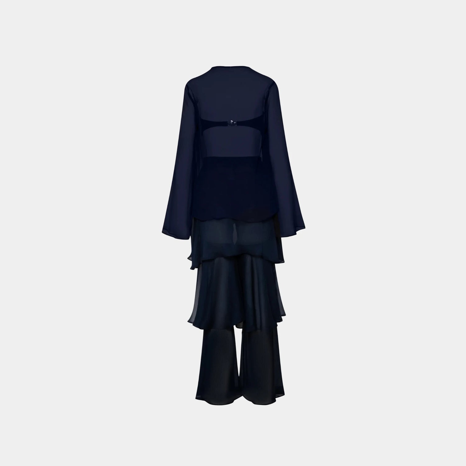 Baobab Malka Blouse, Night Blue, Back