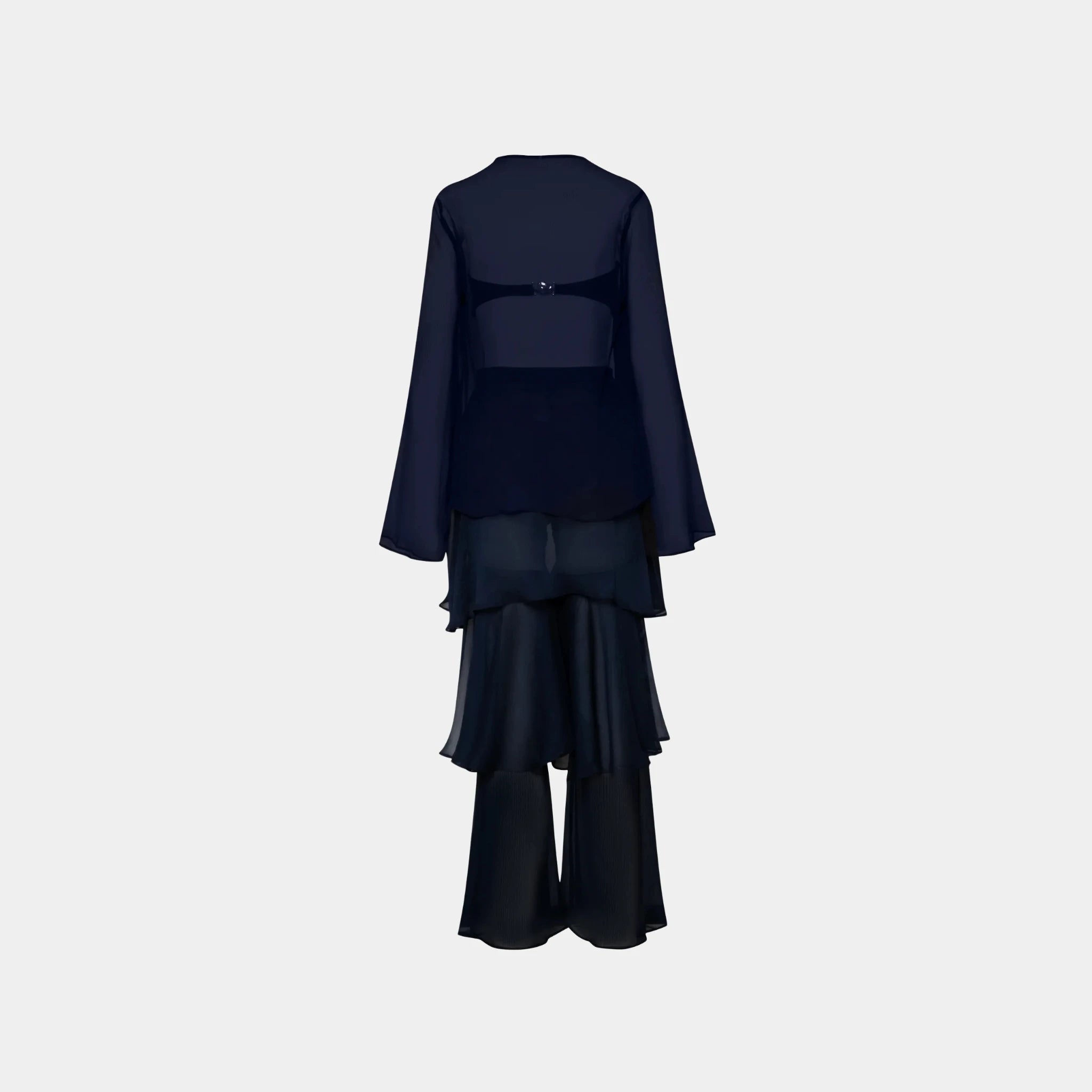 Baobab Malka Blouse, Night Blue, Back