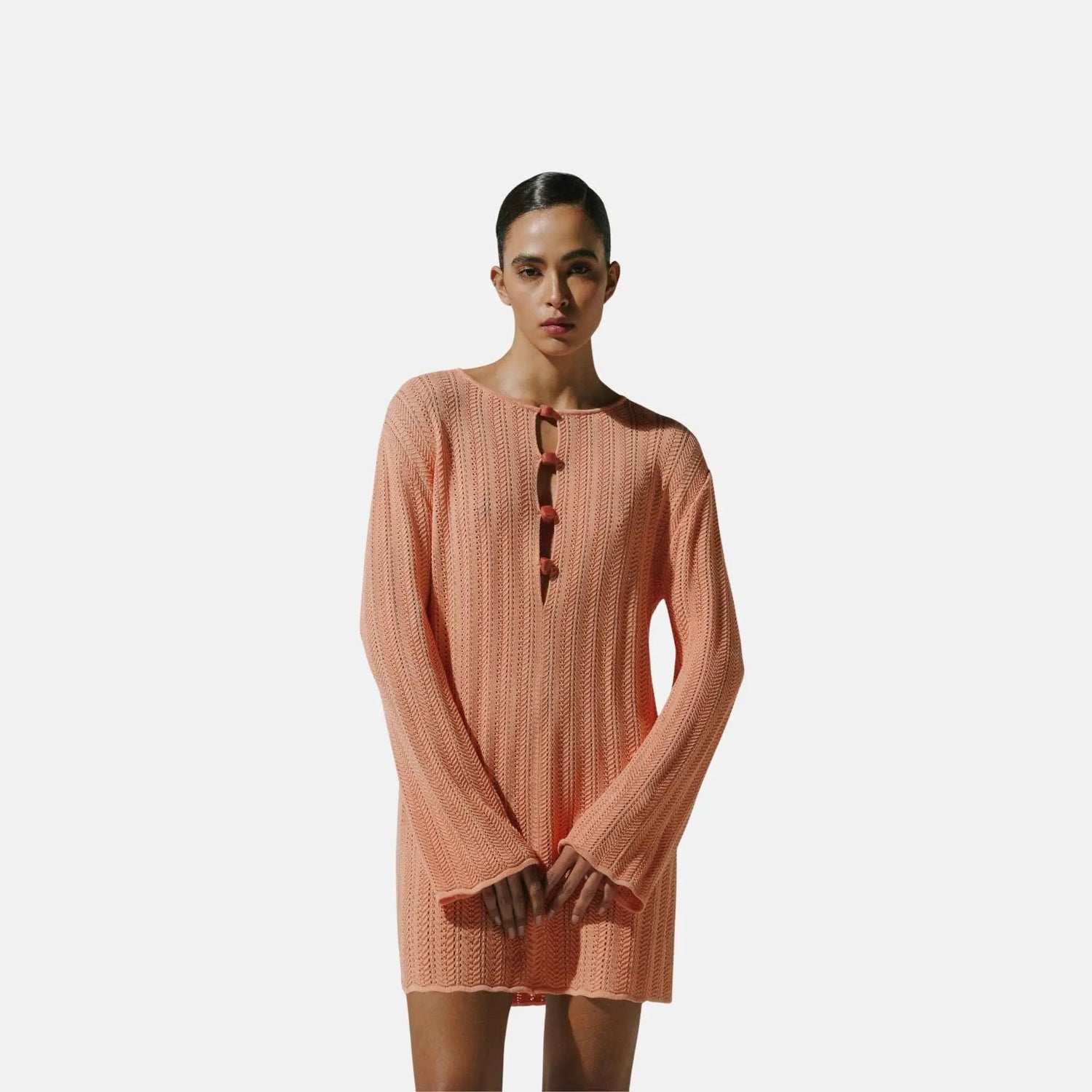 Baobab Mamu Mini Dress, Model Front