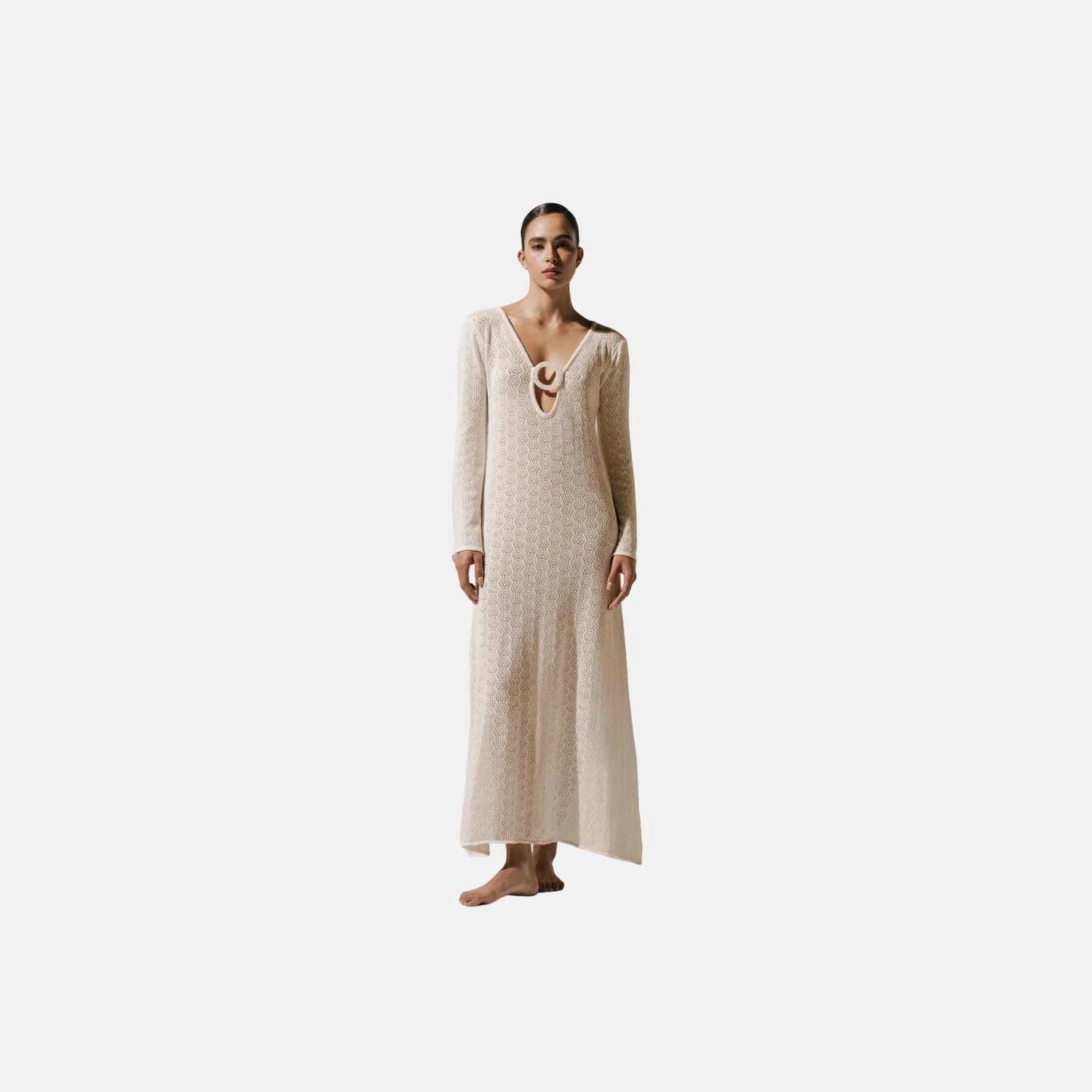 Baobab Moon Maxi Dress, Model, Front