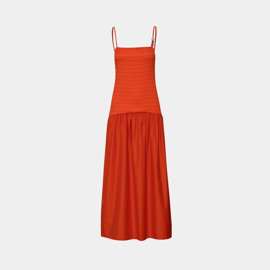 Baobab Wara Maxi Dress, Naranjada Peruana, Front