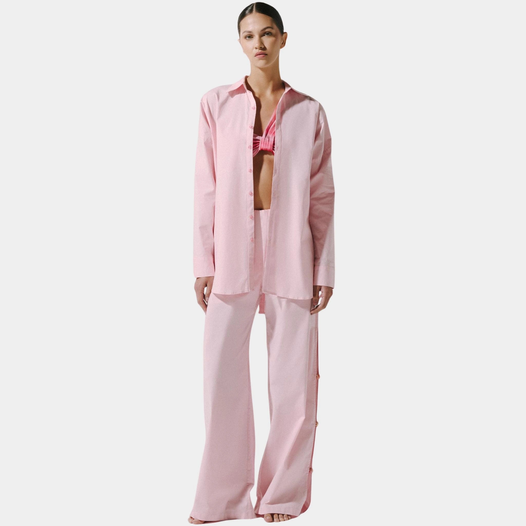 Baobab Wayra Pants, Desierto Rosa, Model