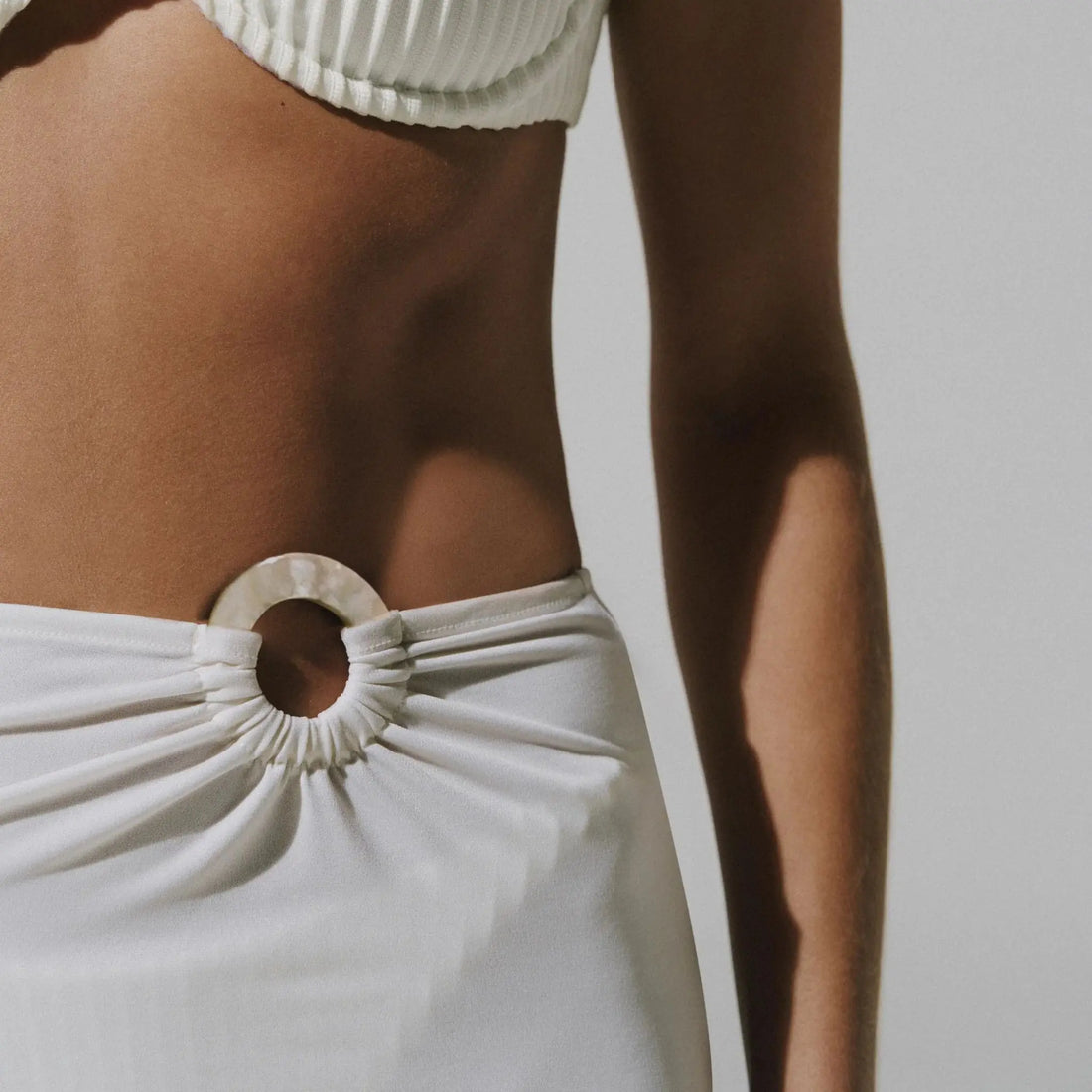 Baobab Zur Maxi Skirt , ivory,  model
