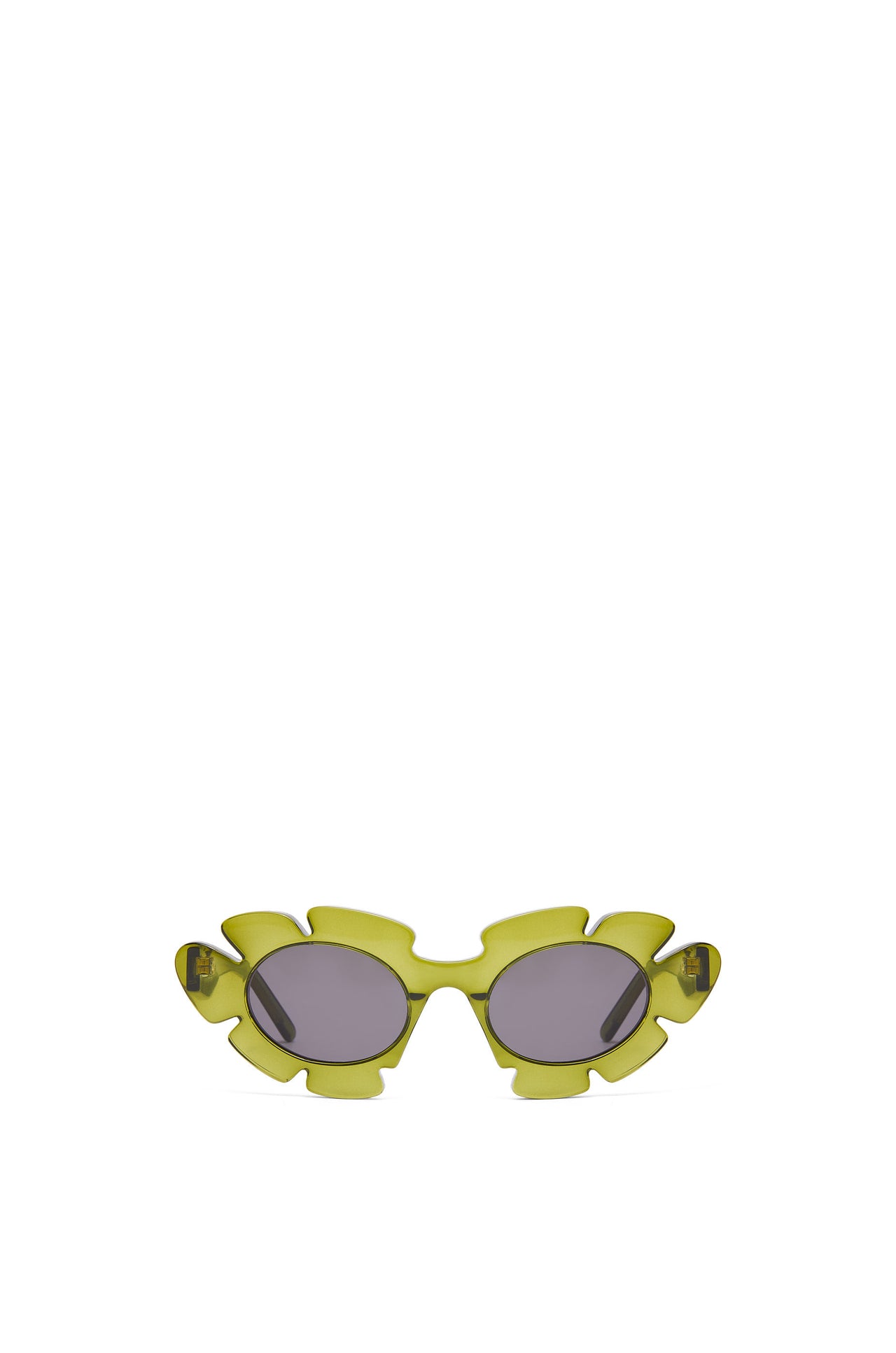 Flower sunglasses in injected nylon