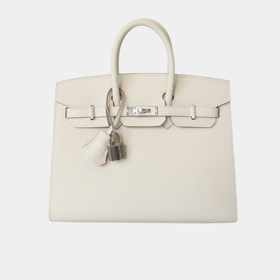 Hermes Birkin 25 Epsom Craie PHW, Front